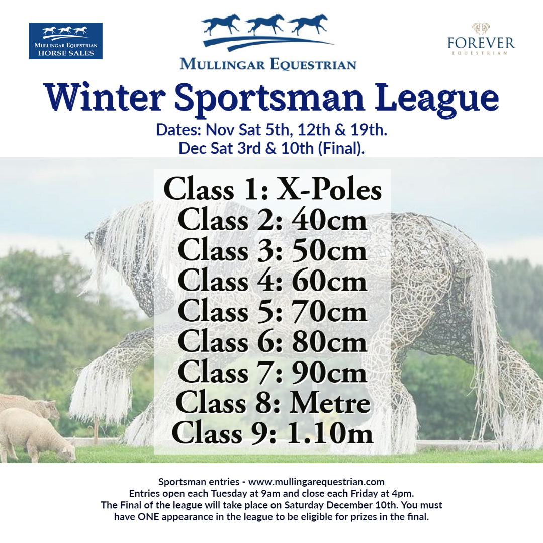 Winter Sportsman League, Un-Reg Jumping.
